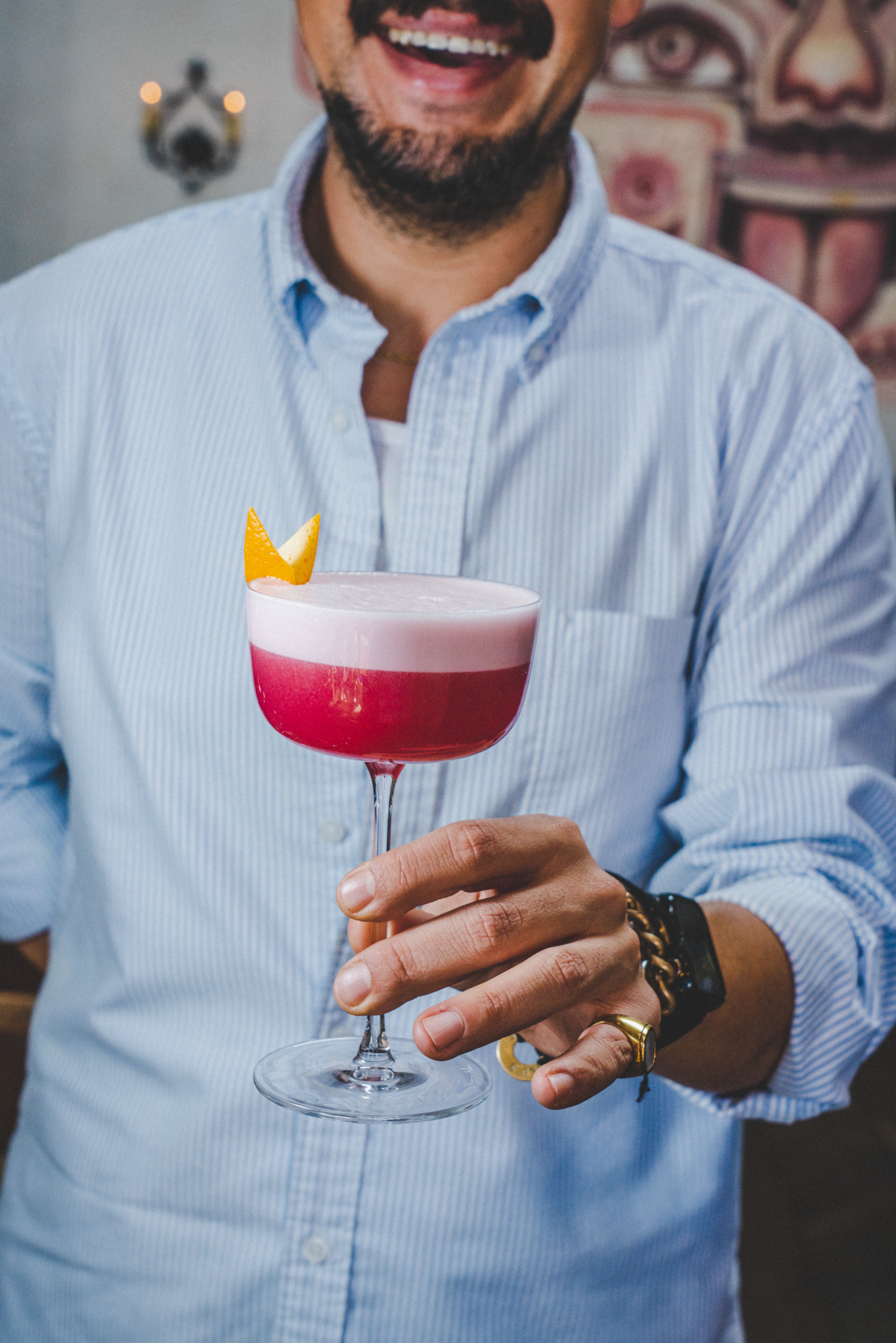 Hospitality education and cocktail service training